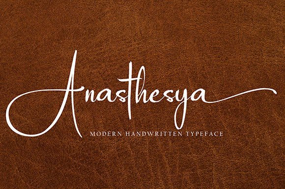Anasteshya: A Script Font for Elegant Branding
