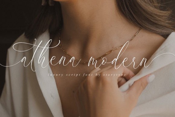Athena Modern: A Premium Script Font for Bold Campaigns