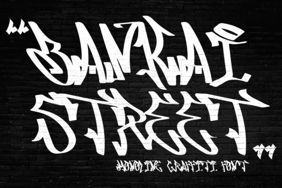 Bankai Street: A Modern Typeface for Bold Brand Identity