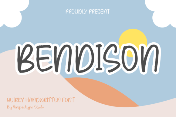 Bendison Font: The Handwritten Typeface for Clear Campaigns