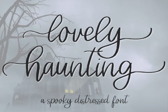 Bringing Lovely Haunting Font to Life in Handmade Goods