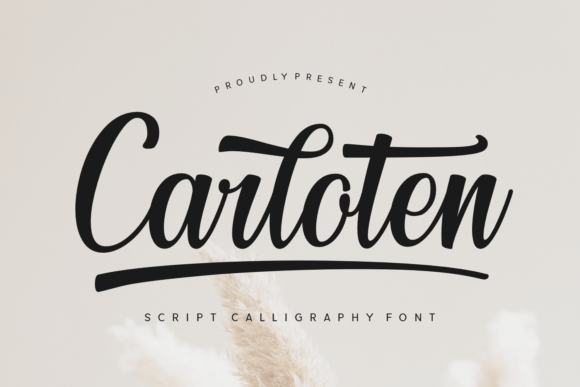 Carloten: A Dreamy Script Font for Handmade Brands