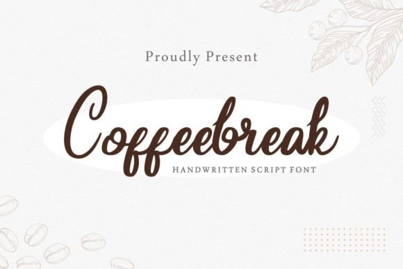 Coffeebreak: A Modern Script Font for Editorial Design