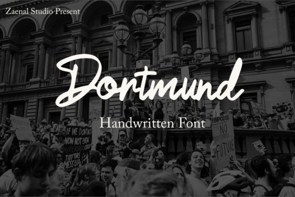 Dortmund: A Handwritten Script Font for Elegant Branding