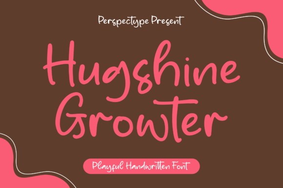 Hugshine Growter: A Playful Handwritten Font for Branding