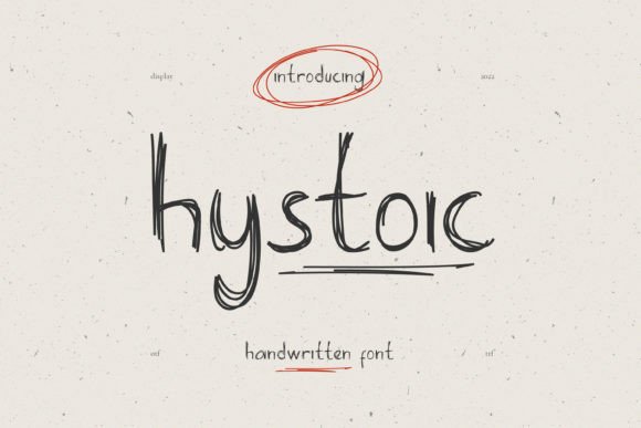 Hystoic: The Handwritten Font That Brings Crafts to Life