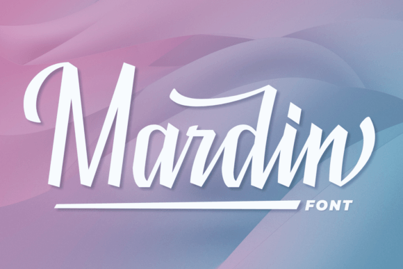 Mardin: A Handwritten Typeface for Modern Editorial Design