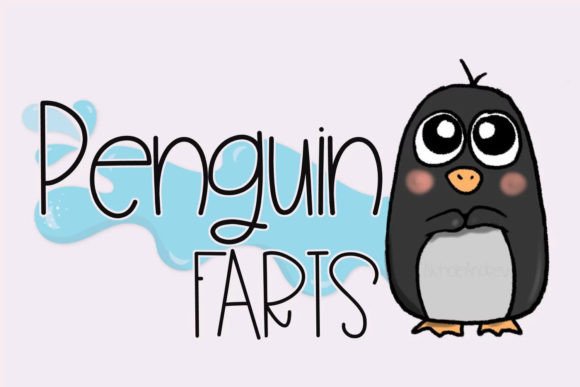 Penguin Farts: A Playful Typeface for Modern Editorial Design