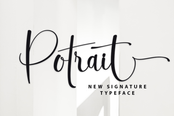 Potrait Font Review: A Refined Script for Modern Branding