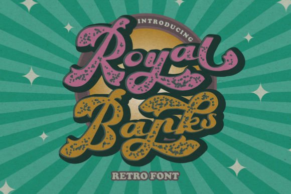 Royal Banks: A Bold Display Font for Premium Branding