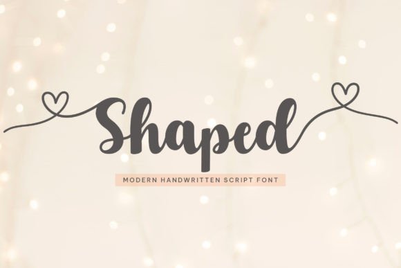 Shaped Font Review: A Sweet Typeface for Web & Brand Design