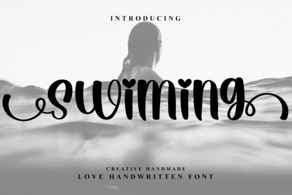 Swiming: A Refined Script Typeface for Modern Web Design