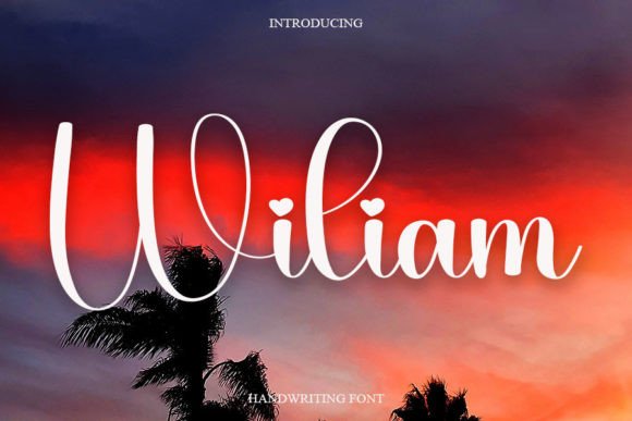 Wiliam: A Handwritten Typeface for Elegant Editorial Design