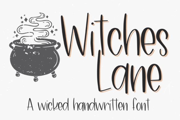 Witches Lane: A Playful Typeface for Editorial Design