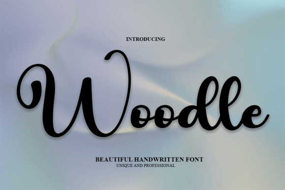 Woodle: The Elegant Script Typeface for Campaign Headlines